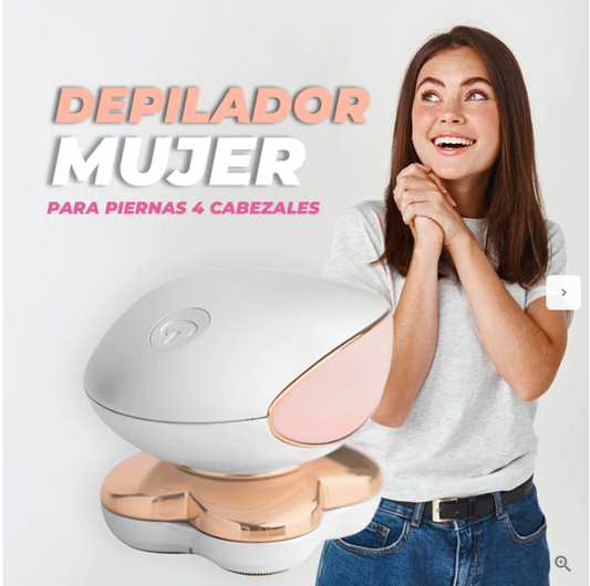 Depiladora 4 cabezales mujer